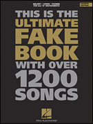 The Ultimate Fake Book piano sheet music cover